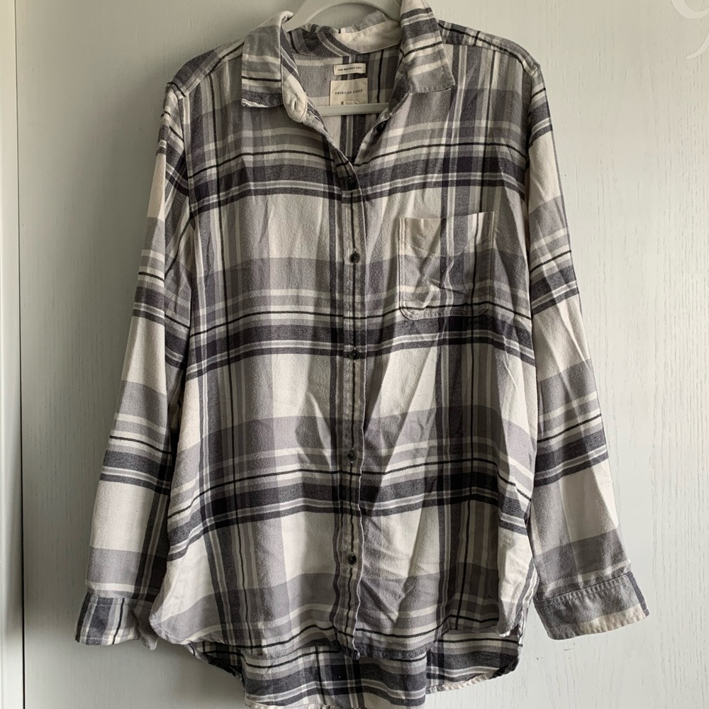 American Eagle Boyfriend Fit Flannel